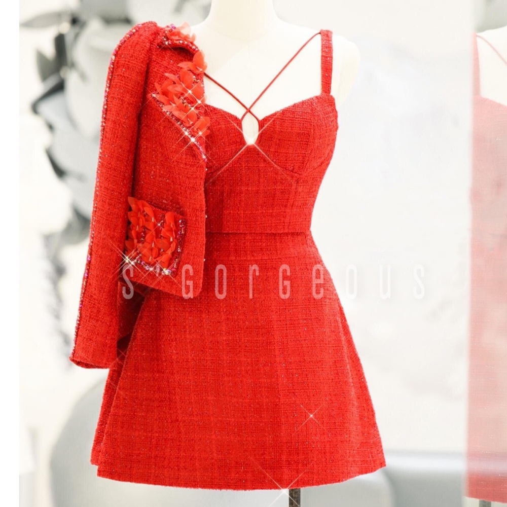 shebyhoanguyen top, Skirt and blazer set